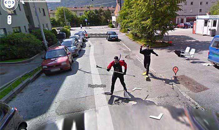 14 Coisas impressionantes encontradas no Google Maps e no Google Street View!