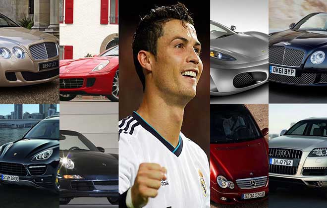Os 10 carros mais caros e luxuosos do Cristiano Ronaldo! Vais ficar impressionado!