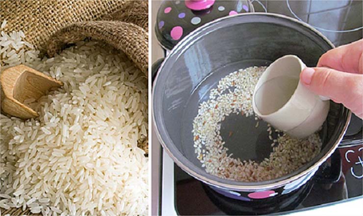 O arroz não serve só para as refeições! Ele pode ser muito útil e o teu corpo agradece!