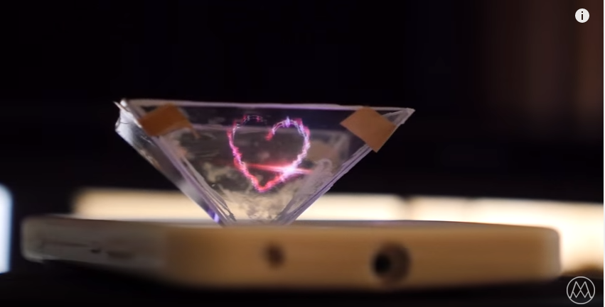 Vê como transformar o teu smartphone num holograma!