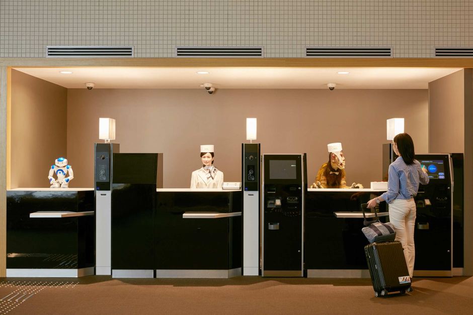 O futuro chegou! Inacreditável hotel Japonês gerido por robôs!