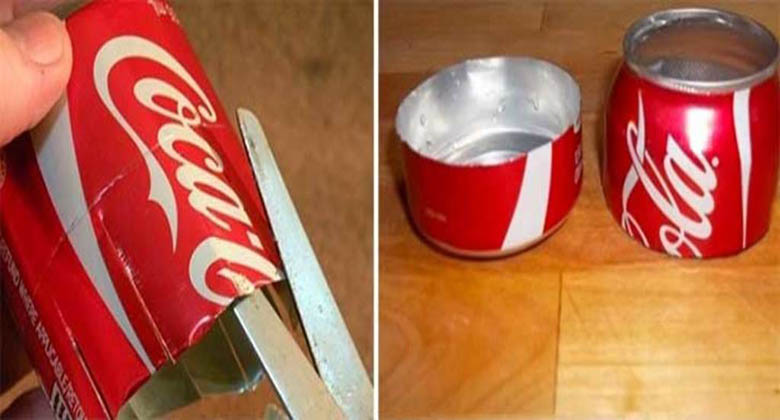 Nunca mais vais deitar as latas de refrigerantes para o lixo depois de veres isto! Que ideia de génio!