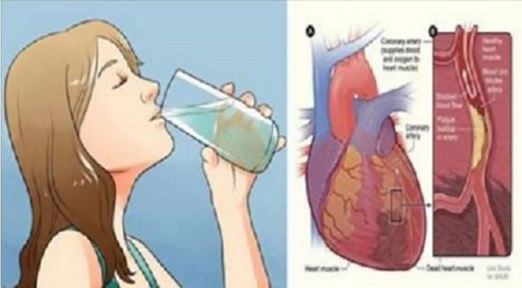Se beberes água desta maneira vais reduzir o risco de cancro, diabetes e hipertensão!