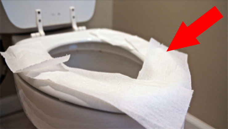 Tens de parar imediatamente de colocar papel higiénico no assento da sanita! Quando souberes porquê…