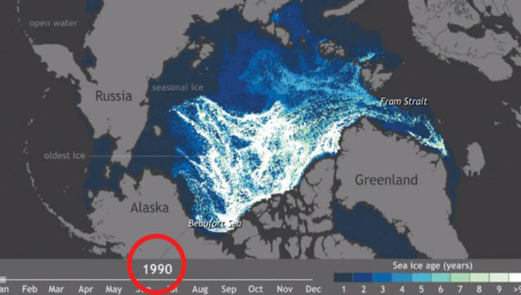 O Gelo do Ártico está a desaparecer! Este vídeo mostra essa triste e chocante realidade!