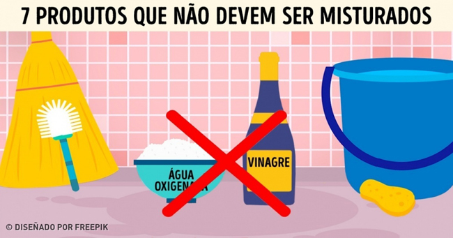 7 Produtos de limpeza que não deves misturar! Nunca mesmo! É para o teu bem!