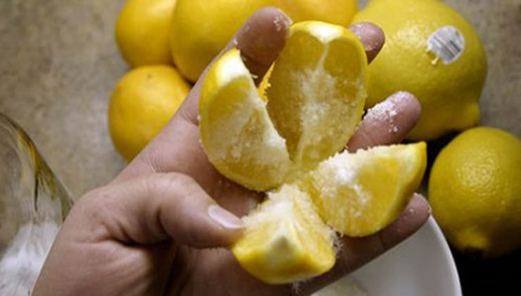 O truque que vai mudar a tua vida! Limão recheado com sal!
