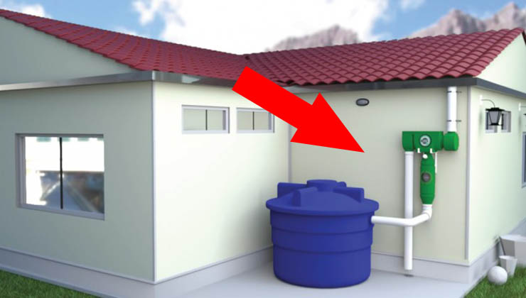 Já podes transformar a água da chuva em potável! Com esta invenção podes acumular até 15.000 litros!