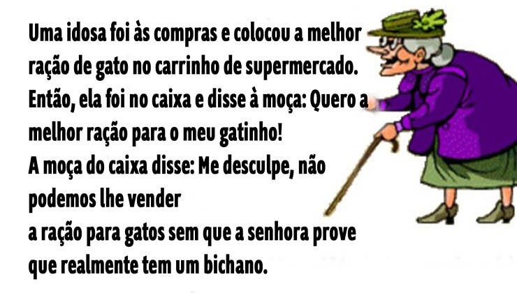 Uma idosa queria comprar ração para os animais… Mas o que a funcionária do supermercado descobriu… Deixou-a traumatizada!