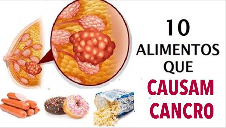 Estes 10 alimentos aumentam o risco de cancro! Deixa de os consumir imediatamente!