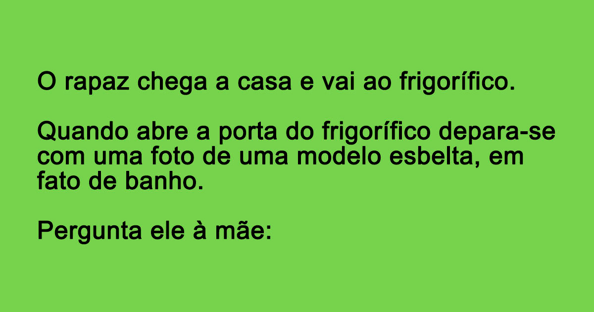 O pai anda cheio de fome…