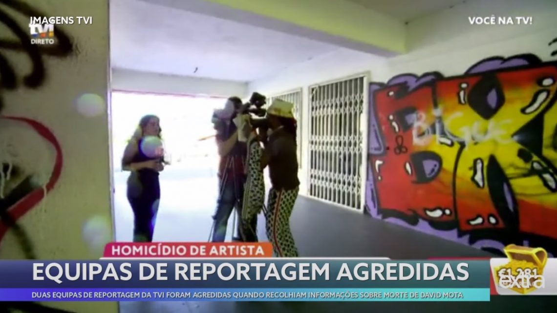 Equipa de reportagem da TVI agredida no Cacém