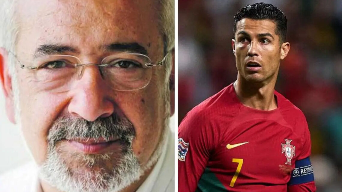 Moita Flores escreve “carta aberta” a Cristiano Ronaldo: “Agradeço-te porque me comoves…”